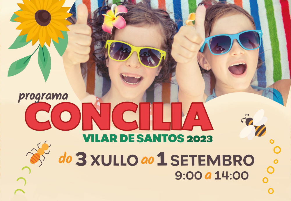 Cartel Concilia 2023 Vilar de Santos