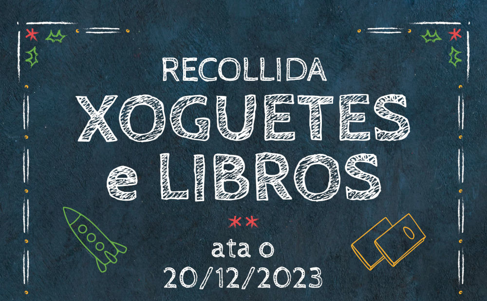 Ata o 20 de decembro, recollida de xoguetes e libros no concello de Vilar de Santos